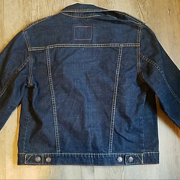 Levi’s Small Dark Wash Denim Jacket - Picture 6 of 6